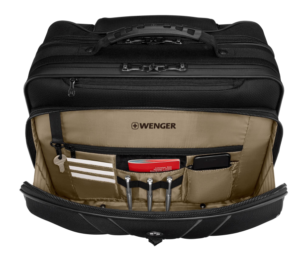 Wenger Legacy Black Series Wheeled Briefcase 15,6" - 1337818 - zdjęcie 4